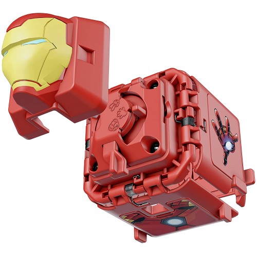 bot-i Marvel Avengers Battle Cubes 2-Pack, Iron Man VS Thor, Unleash Power, Launch Attack, 2 Cubes And 6 Tokens 37202 8411936999