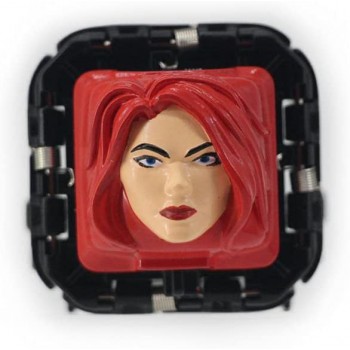bot-i Marvel Avengers Battle Cubes 2-Pack, Hulk VS Black Widow, Unleash Power, Launch Attack, 2 Cubes And 6 Tokens 37203 8411936