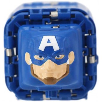 bot-i Marvel Avengers Battle Cubes 2-Pack, Captain America VS Black Panther 2 Cubes And 6 Tokens 37204 8411936000910