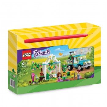 LEGO Λαμπάδα Friends Tree-Planting Vehicle Όχημα Δενδροφύτευσης 41707 