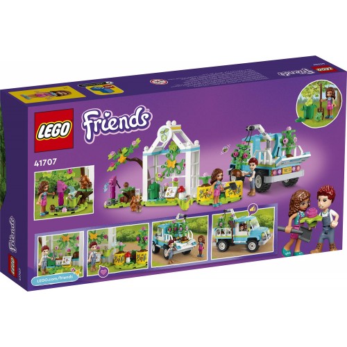 LEGO Λαμπάδα Friends Tree-Planting Vehicle Όχημα Δενδροφύτευσης 41707 