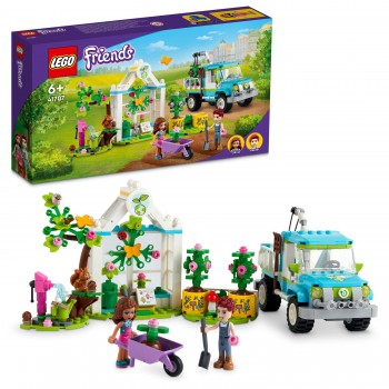 LEGO Easter Candle Friends Tree-Planting Vehicle 41707 