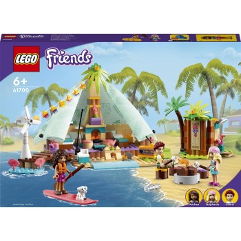 LEGO Λαμπάδα Friends Κάμπινγκ Στην Παραλία Με Χλιδή 41700 