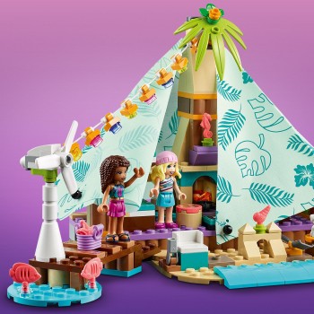 LEGO Λαμπάδα Friends Κάμπινγκ Στην Παραλία Με Χλιδή 41700 