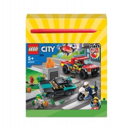 LEGO Λαμπάδα City Πυροσβεστική Διάσωση Και Αστυνομική Καταδίωξη 60319 