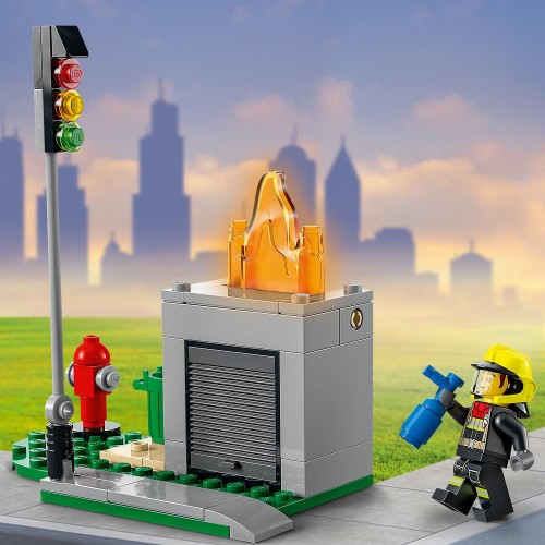 LEGO Λαμπάδα City Πυροσβεστική Διάσωση Και Αστυνομική Καταδίωξη 60319 