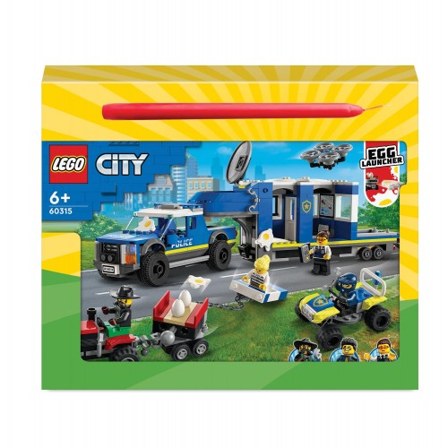 LEGO Λαμπάδα City Φορτηγό Αστυνομικής Κινητής Επιχειρησιακής Μονάδας 60315 