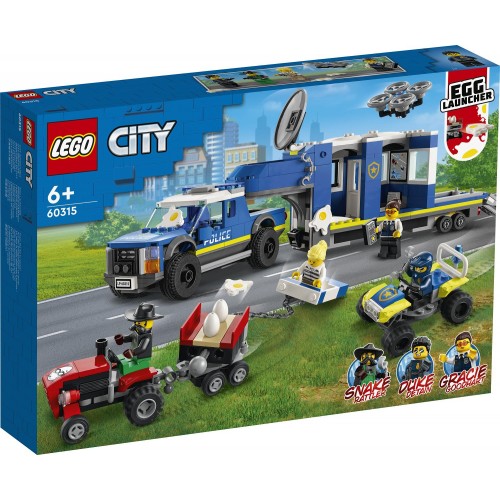 LEGO Λαμπάδα City Φορτηγό Αστυνομικής Κινητής Επιχειρησιακής Μονάδας 60315 