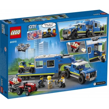 LEGO Λαμπάδα City Φορτηγό Αστυνομικής Κινητής Επιχειρησιακής Μονάδας 60315 