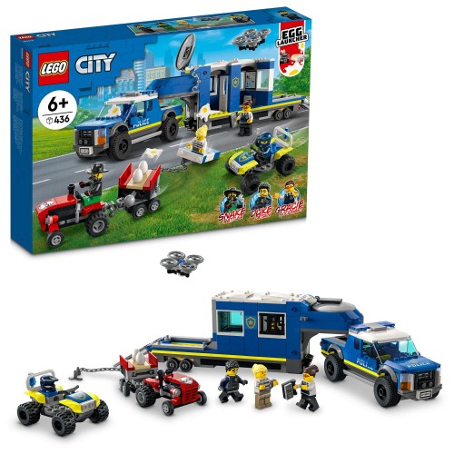 LEGO Λαμπάδα City Φορτηγό Αστυνομικής Κινητής Επιχειρησιακής Μονάδας 60315 