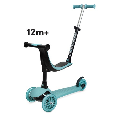 As company Shoko Kids Scooter Convertible 3 In 1 Light Blue Color For 12+ Months 5004-50505 5203068505059