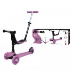 As company Shoko Kids Scooter Convertible 3 In 1 Pink Color For 12+ Months 5004-50506 5203068505066