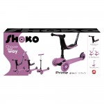 As company Shoko Kids Scooter Convertible 3 In 1 Pink Color For 12+ Months 5004-50506 5203068505066