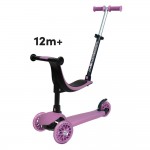As company Shoko Kids Scooter Convertible 3 In 1 Pink Color For 12+ Months 5004-50506 5203068505066