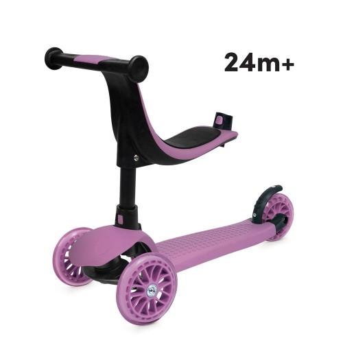 As company Shoko Kids Scooter Convertible 3 In 1 Pink Color For 12+ Months 5004-50506 5203068505066