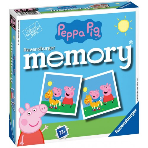 Ravensburger Peppa Pig Memory, The Classic Game For All Fans Of The TV Series Peppa Pig 21415 4005556214150