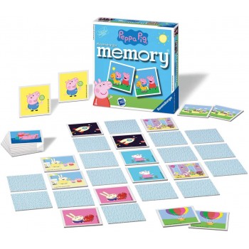 Ravensburger Peppa Pig Memory, The Classic Game For All Fans Of The TV Series Peppa Pig 21415 4005556214150