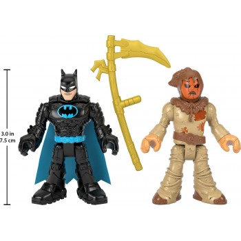 Mattel imaginext - batman & κακος σετ DC Super Friends Batman and Scarecrow M5645 / HFD42 194735038008