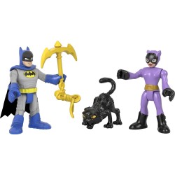 Mattel imaginext - batman & κακος σετ DC Super Friends Batman and Catwoman M5645 / GWP59 887961945041