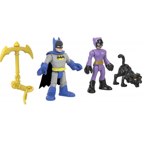 Mattel imaginext - batman & κακος σετ DC Super Friends Batman and Catwoman M5645 / GWP59 887961945041