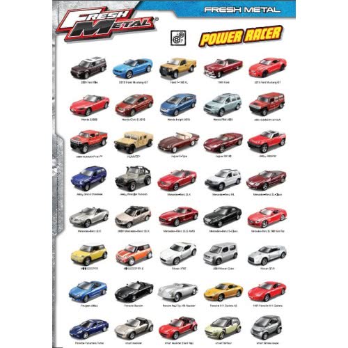 Maisto FRESH METAL POWER RACERS AYTOKINHTAKIA PULL BACK Νο3 1:36 25001C 090159250036