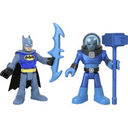 Mattel imaginext - batman & κακος σετ των 2 Imaginext DC Super Friends Batman & Mr. Freeze M5645 / GVW25 887961933895