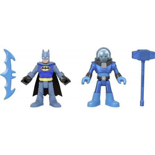 Mattel imaginext - batman & κακος σετ των 2 Imaginext DC Super Friends Batman & Mr. Freeze M5645 / GVW25 887961933895