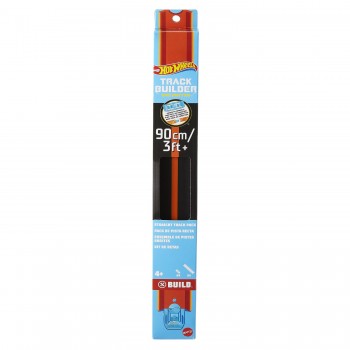 Mattel Hot Wheels Νέες Ράγες Πίστας Μαύρες HGK07 / HGK08 194735050185