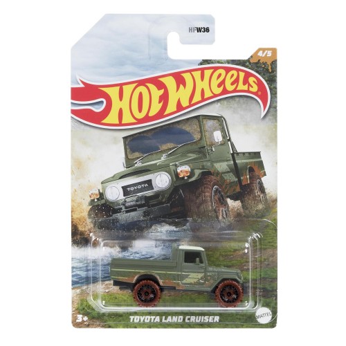 Mattel Hot Wheels Mud Universal - Toyota Land Cruiser HFW36 / HDH10 194735023387
