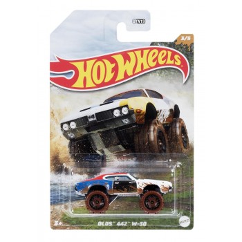 Mattel Hot Wheels - Mud Universal - Olds 442 W-30 HFW36 / HDH09 194735023486