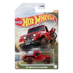 Mattel Hot Wheels- Mud Universal - 67 Jeepster Commando HFW36 / HDH08 194735023295