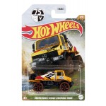 Mattel Hot Wheels Mud Runners Mercedes Benz Unimog 1300 Yellow HFW36 / HDH07 194735023462