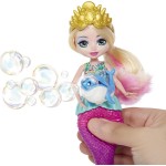 Mattel Enchantimals Bubblin Atlantia Mermaid Bubble Maker Doll (7-in) with Dolphin Animal Figure HFT24 194735042999