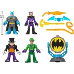 Mattel Imaginext - Bat-Tech Bat-Signal Φιγούρες Σετ Των 4 HFD47 194735038077