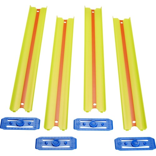 Mattel Hot Wheels Yellow Rails HGK07 / HGK09 194735050161
