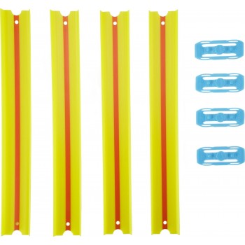 Mattel Hot Wheels Yellow Rails HGK07 / HGK09 194735050161