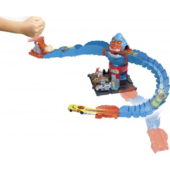 Mattel Hot Wheels City Πιστες City Με Θηρια Gorilla HDR29 / HDR30 194735030132