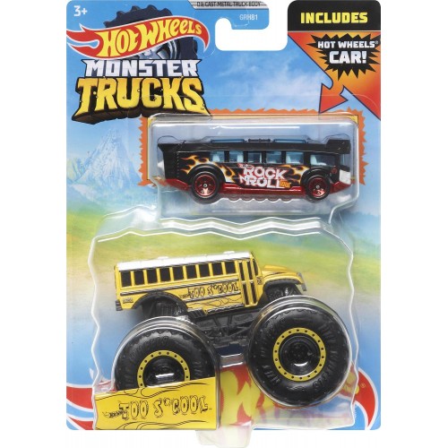 Mattel Monster Trucks Hot Wheels 1 64 Too S Cool GRH81 / HDB92 194735019564