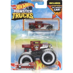 Mattel Monster Trucks Hot Wheels 1 64 Boneshaker GRH81 / HDB91 194735019649