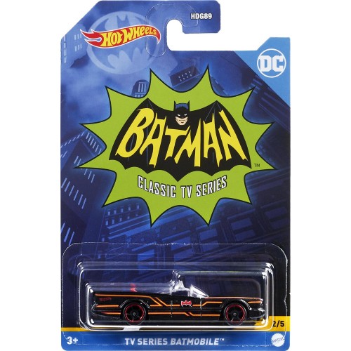 Mattel Hot Wheels Batman Classic TV Series Batmobile HDG89 / HDH00 194735023516