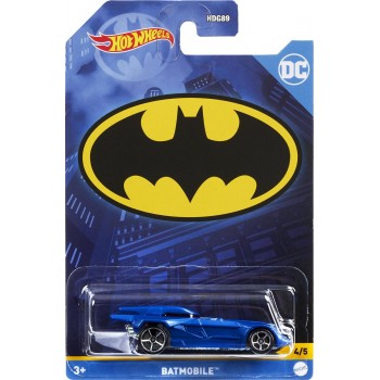Mattel Hot Wheels Αυτοκινητακια - Ταινιες Batman Series Blue Knight Batmobile HDG89 / HDK69 194735025589