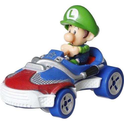 Mattel Hot Wheels Color Changers Mario Kart Baby Luigi Sneeker GBG25 / HDB28 194735018932