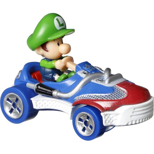 Mattel Hot Wheels Color Changers Mario Kart Baby Luigi Sneeker GBG25 / HDB28 194735018932