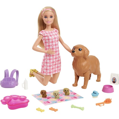 Mattel Barbie Νεογεννητα Κουταβακια HCK75 194735012442