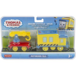 Mattel Τομας - Μηχανοκίνητα Τρένα Με Βαγόνι Grane Vehicle Grue HFX96 / HDY71 194735035571