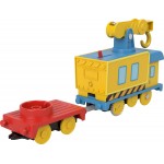 Mattel Τομας - Μηχανοκίνητα Τρένα Με Βαγόνι Grane Vehicle Grue HFX96 / HDY71 194735035571