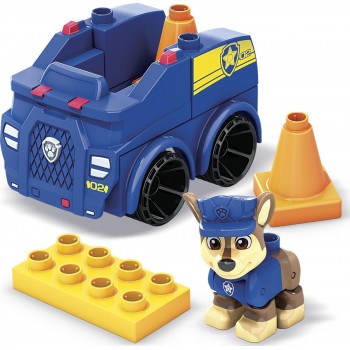 MEGA PAW Patrol Chases Police Car Building Set HDJ33 194735024315