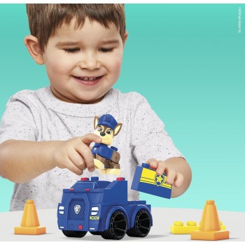 MEGA PAW Patrol Chases Police Car Building Set HDJ33 194735024315