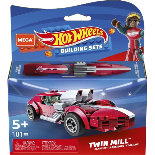 MEGA Hot Wheels Racers Twin Mill (106 Τμχ) GVM28 / HDJ90 194735024735