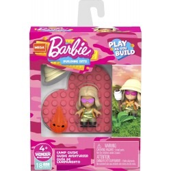 MEGA Barbie - Φιγουρες Με Αξεσουάρ (25 Τμχ) Οδηγός Κατασκήνωσης GWR21 / GWR27 887961945607